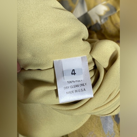 Laura Garcia Barney’s New York 100% Silk Floral Dress - Picture 9 of 9